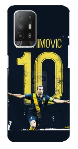 Чехол с принтом "Ибрагимович 10" для Oppo Reno 5z