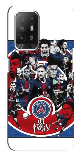 Чехол с печатью "Команда PSG" для Oppo Reno 5z