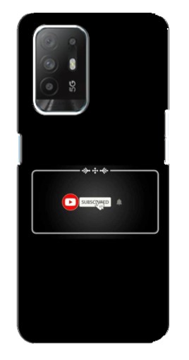 Чехол с принтом "subscribed" для Oppo Reno 5z