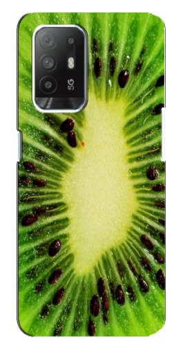 Силиконовый чехол с изображением "Яркий Киви" для Oppo Reno 5z