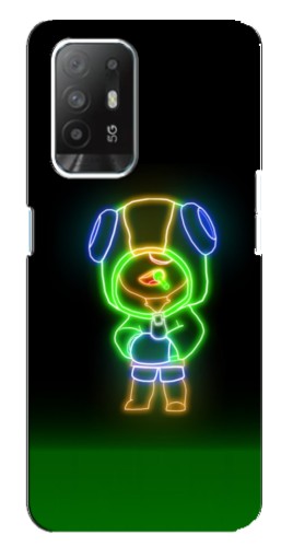 Чехол с принтом "Яркий Леон" для Oppo Reno 5z