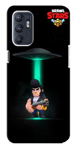 Чехол с принтом "Bull инопланетянин" для Oppo Reno6 4G