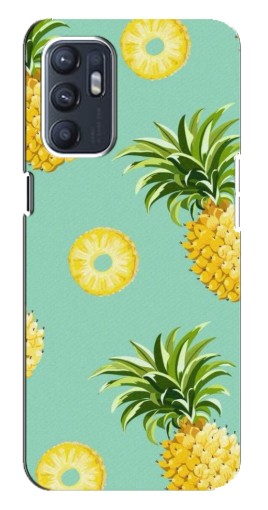 Чехол с принтом "Ананасик" для Oppo Reno6 5G
