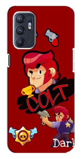 Чехол с картинкой "Dark Colt" для Oppo Reno6 5G