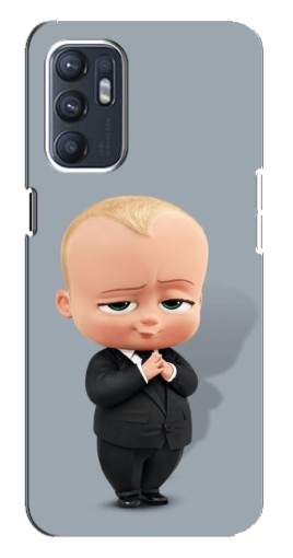 Чехол с печатью "Деловой ребенок" для Oppo Reno6 5G