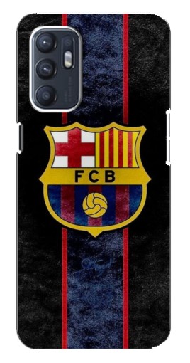 Чехол с печатью "FCB" для Oppo Reno6 5G