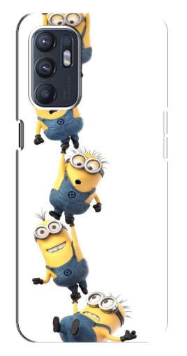 Чехол с печатью "Лесенка" для Oppo Reno6 5G