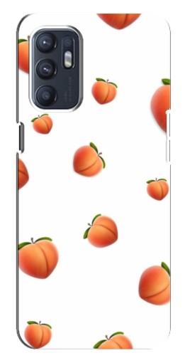 Чехол с картинкой "Маленькие персики" для Oppo Reno6 5G