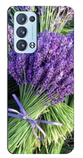 Чехол с принтом "Букет лаванды" для Oppo Reno6 Pro 5G