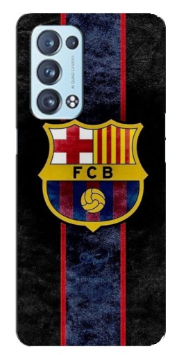 Чехол с печатью "FCB" для Oppo Reno6 Pro 5G