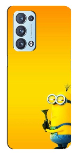 Силиконовый чехол с изображением "Кевин Миньон" для Oppo Reno6 Pro 5G