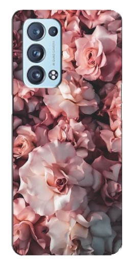 Чехол с картинкой "Куст роз" для Oppo Reno6 Pro 5G