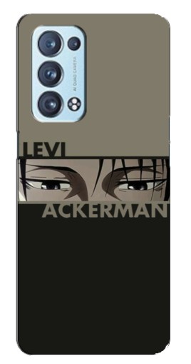 Силиконовый чехол с изображением "Levi Anime" для Oppo Reno6 Pro 5G