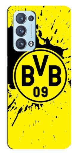Чехол с принтом "Красочный лого BVB" для Oppo Reno6 Pro Plus 5G