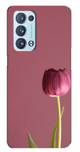 Чехол с печатью "Розовый тюльпан" для Oppo Reno6 Pro Plus 5G