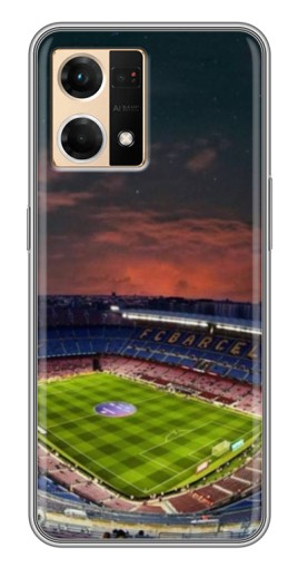 Чехол с картинкой "Камп Ноу" для Oppo Reno7 Pro 5G