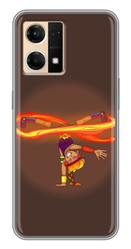 Чехол с принтом "Танцующая Амбер" для Oppo Reno7 Pro 5G