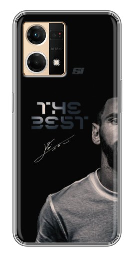 Чехол с печатью "The Best Messi" для Oppo Reno7 Pro 5G