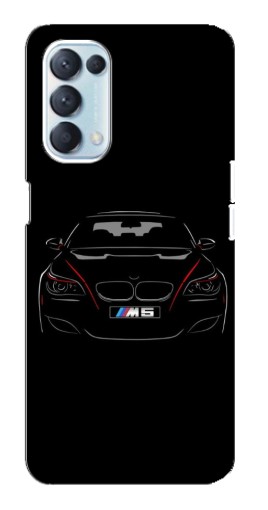 Чехол с печатью "BMW M5" для Oppo Reno5 4G