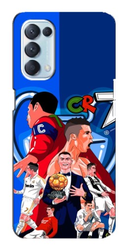 Чехол с картинкой "CR7" для Oppo Reno5 4G