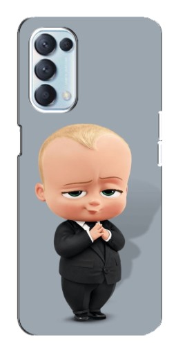 Чехол с печатью "Деловой ребенок" для Oppo Reno5 4G