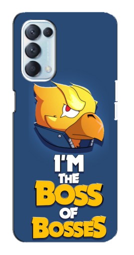 Чехол с принтом "Gold Boss" для Oppo Reno5 4G