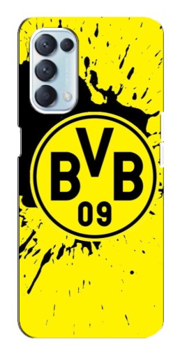 Чехол с картинкой "Красочный лого BVB" для Oppo Reno5 4G