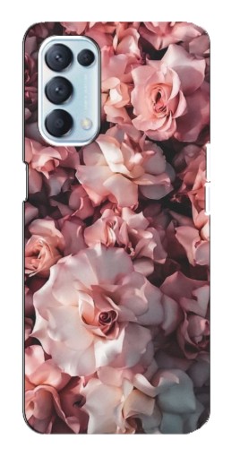 Чехол с печатью "Куст роз" для Oppo Reno5 4G