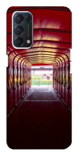 Силиконовый чехол с изображением "Подтрибунная с Олд Трафорд" для Oppo F19