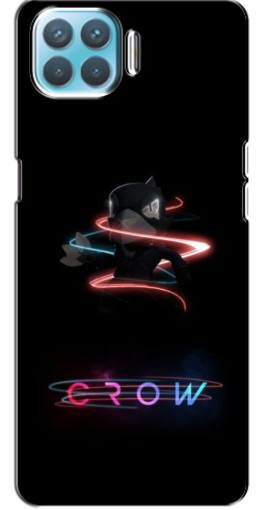Силиконовый чехол с изображением «Brawl Crow» для Oppo A93