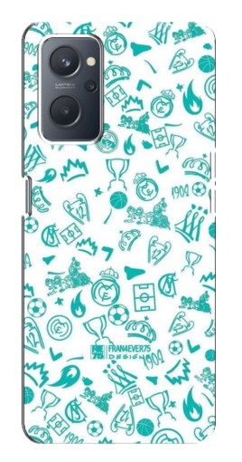 Чехол с картинкой "Атрибутика Real Madrid" для Oppo A76