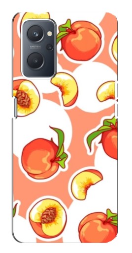 Чехол с картинкой "Дольки персиков" для Oppo A76