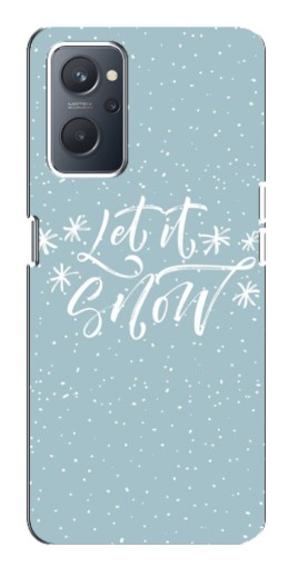 Чехол с картинкой "Let it Snow" для Oppo A76