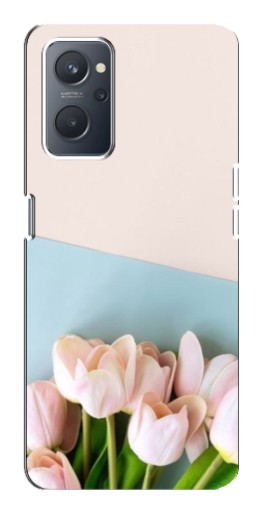 Чехол с картинкой "Нежные тюльпаны" для Oppo A76