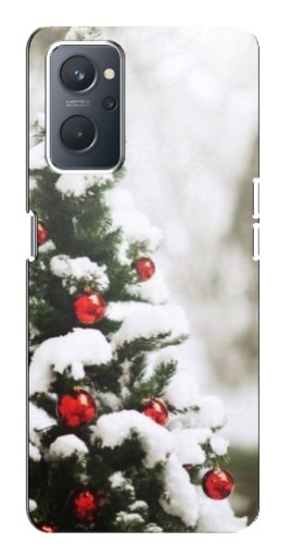 Силиконовый чехол с изображением "Рождественская елка" для Oppo A76