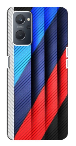 Силиконовый чехол с изображением "Цвета лого БМВ" для Oppo A76
