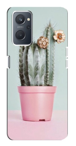 Чехол с печатью "Цветущий кактус" для Oppo A76
