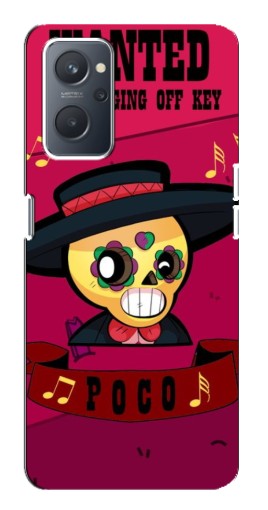 Чехол с печатью "WANTED POCO" для Oppo A76