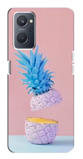 Силиконовый чехол с изображением "Яркий ананас" для Oppo A76