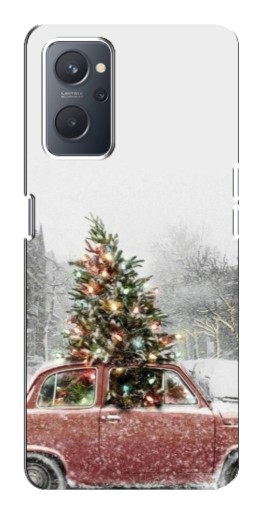 Чехол с принтом "Елка в машине" для Oppo A76