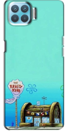 Силиконовый чехол с изображением "Krusty Krab" для Oppo A73