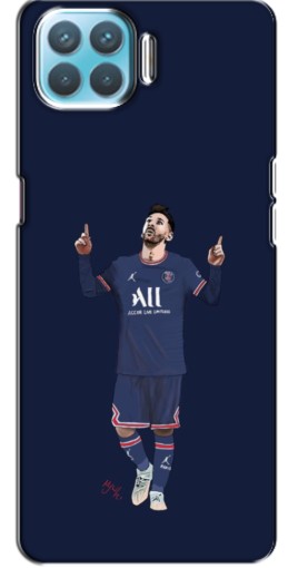 Чехол с принтом "Месси в ПСЖ" для Oppo A73