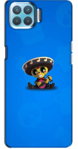 Чехол с принтом "Poco с гитарой" для Oppo A73