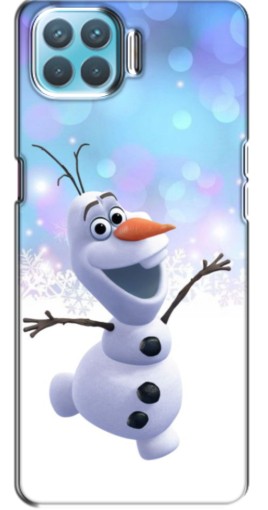 Силиконовый чехол с изображением "Снеговик Олаф" для Oppo A73