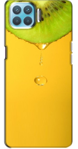 Силиконовый чехол с изображением "Сочный Kiwi" для Oppo A73
