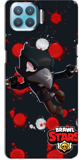 Чехол с печатью "Ворон Бравл Старс" для Oppo A73