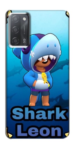 Чехол с принтом "Shark Leon" для OPPO A55