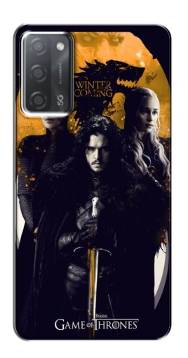 Чехол с картинкой "Winter Coming" для OPPO A55