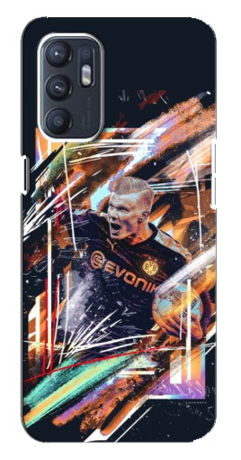 Силиконовый чехол с изображением "АРТ Haaland" для ZTE Blade A31 Plus