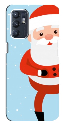 Чехол с принтом "Крутой Дед Мороз" для ZTE Blade A31 Plus